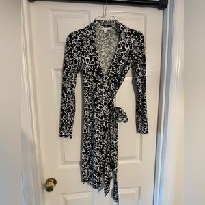 Diane von Furstenberg silk jersey wrap dress!